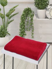 Bianca Ultra Soft Zero Twist 100% Cotton Bath Towel 500 Gsm | Super Absorbent, Fluffy Aerocore Organic Technology (Burgundy)