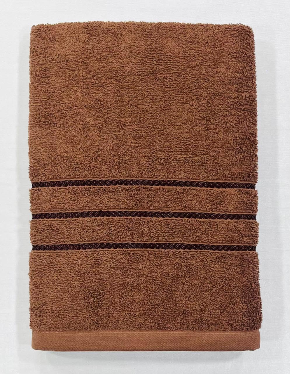 Bombay Dyeing Flora Small Size Bath Towel 500 Gsm - Brown