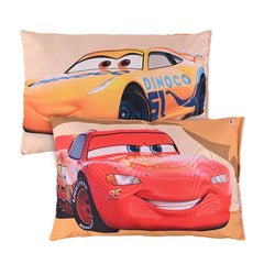 Soft & Cozy Pillow For Kid's - Comfortable Pillow For 2 Year Old's Disney Car - 12x18 Inches | Microfiber Pillow Suitable For All Sleepers, Multipurpose & Comfortable - Pack Of 2