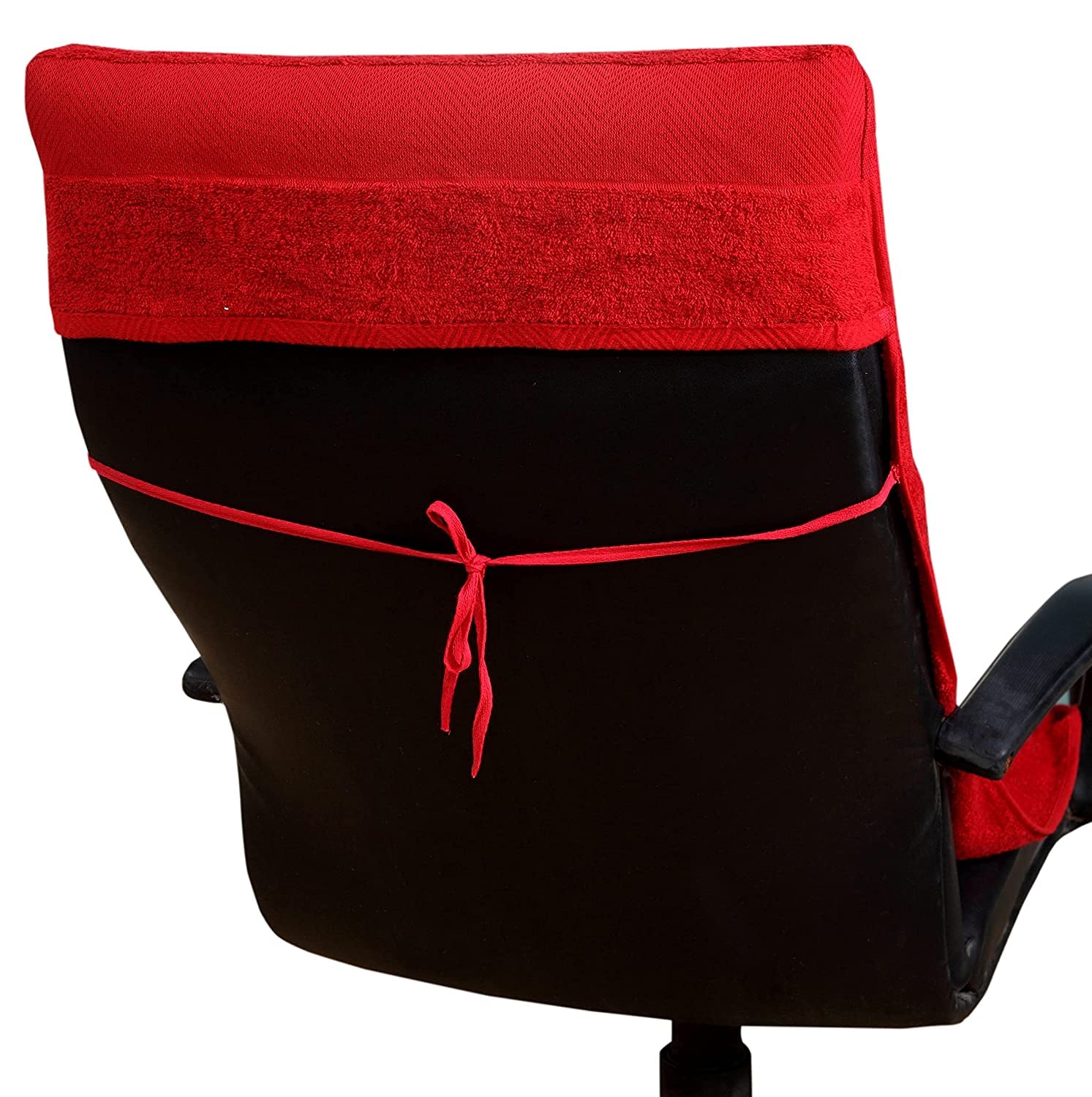 Lrsdaa 100% Cotton Single Large Ultra Soft Chair Towel 550 Gsm (Red)