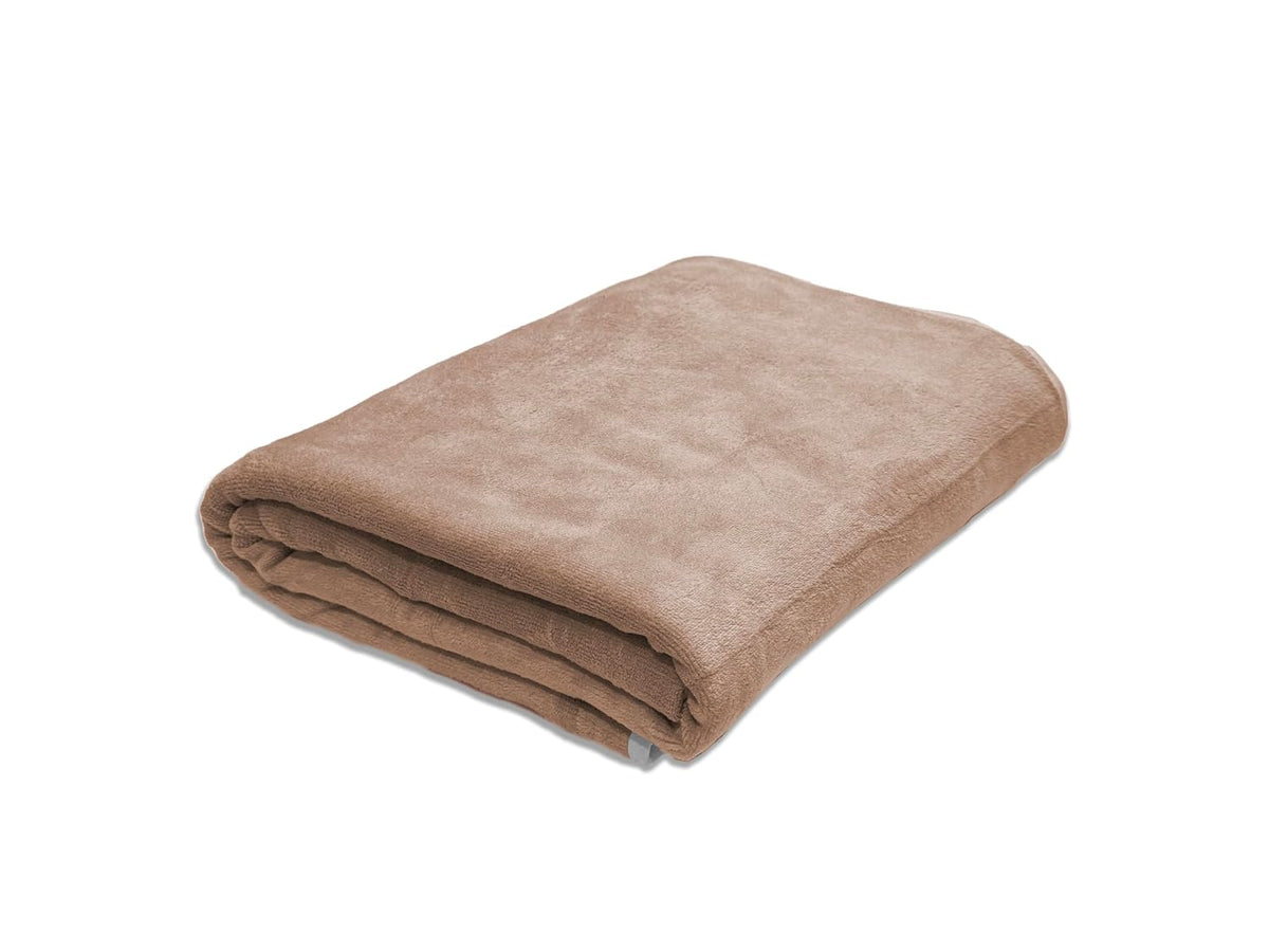 Black Gold Ultra Soft Bath Towel 500 Gsm | Premium Microfiber, Quick Dry, Highly Absorbent, Oversized Bath Towel Pool, Spa, Travel & Hotel Use (Brown)
