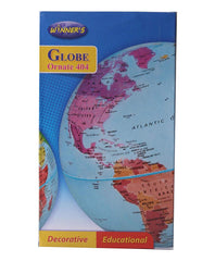 Medium Size Educational & Decorative Globe (17cm) Scratch Proof Surface, For Kids, Students Learning & Gifting, Pack Of 1