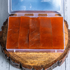 Shadani Mango Bite Box 200gm, Meetha Dried Aam Papad Slices | Fruit Snacks - Dried Mango Candy Slices Box