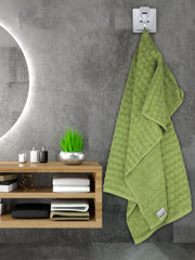 Ramraj Cotton Soft & Absorbent Terry Bath Towel 450 Gsm (Fern Green)