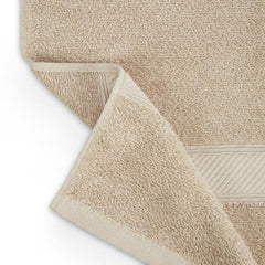 Welspun Alpha Cotton Large Bath Towel Soft & Absorbent 500 Gsm (Dobby - Almond)
