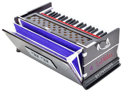 Best Harmonium With Free Bag - 7 Stopper, Double Bellow, 39 Key, Two Reed (Bass-Male), 3 1/4 Octave | Folding Portable Harmonium