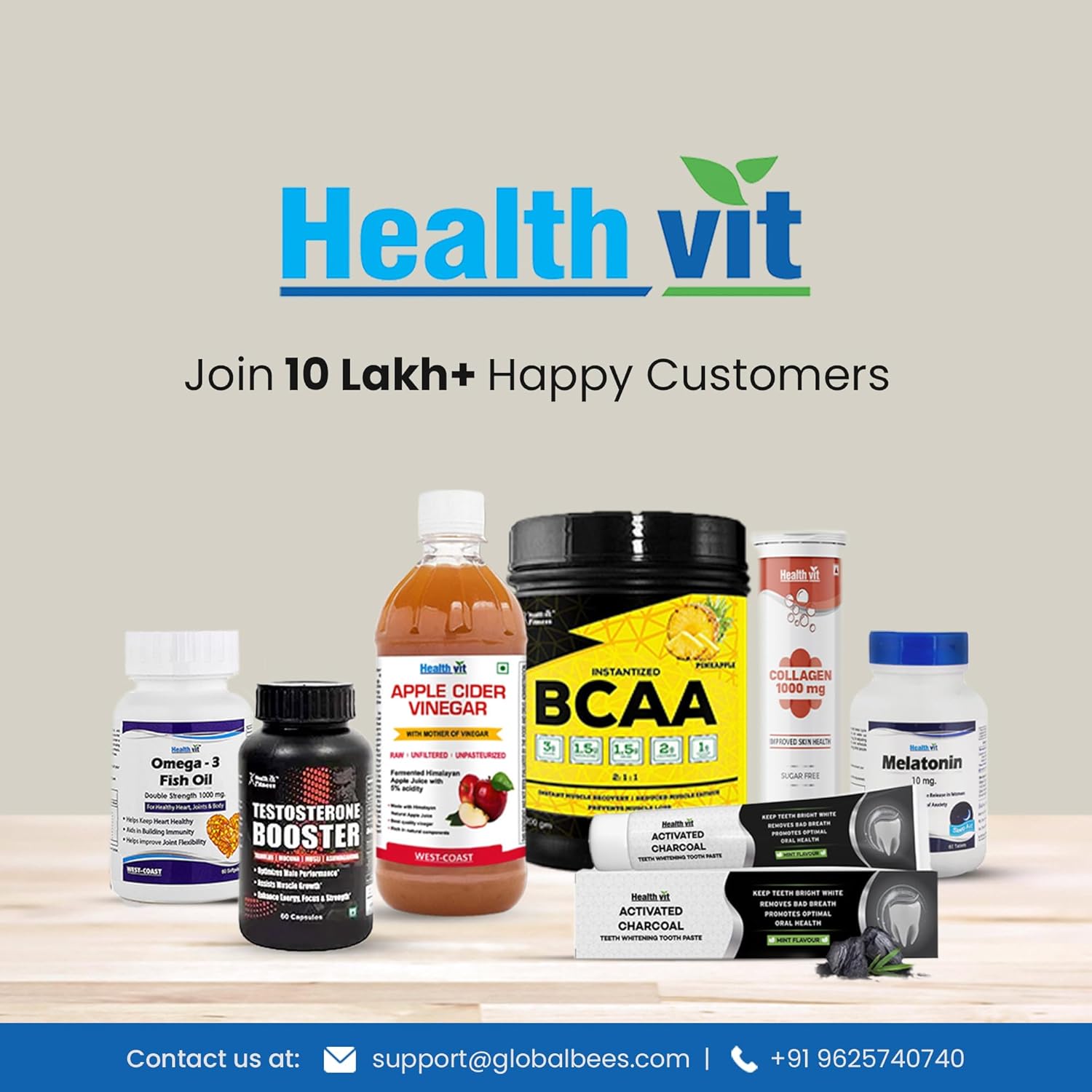 Healthvit Bilberry Extract 40mg Capsule, Eye Health Supplement For Healthy Vision, Antioxidant Rich | 60 Capsules 100gm 0.2lbs