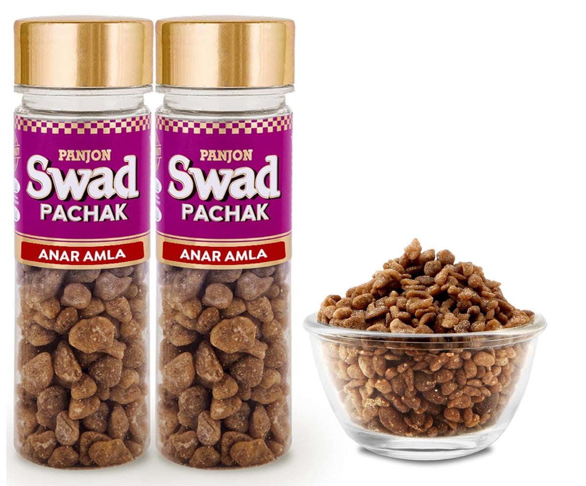 Panjon Swad Pachak Anar Amla 240gm, (120gm *2 Bottle)