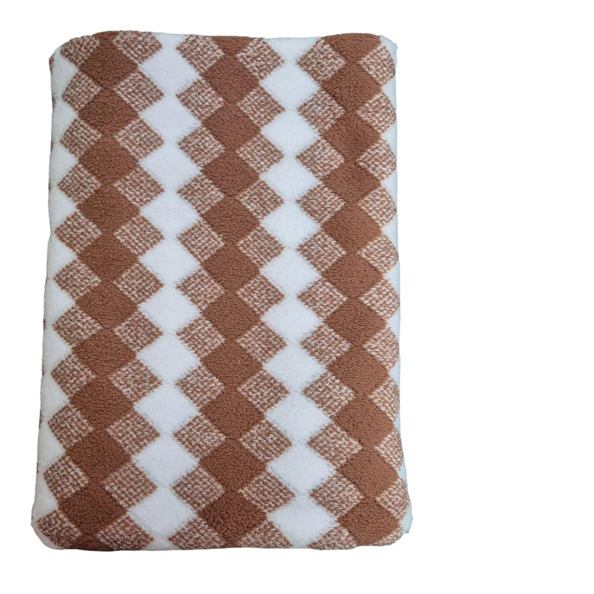 Microfiber Soft Plain Bath Towel 400 Gsm | Soft Towel For Bath Mens & Women | Absorbent Super Soft & Comfortable Quick Drying Bathing Towel (Brown)