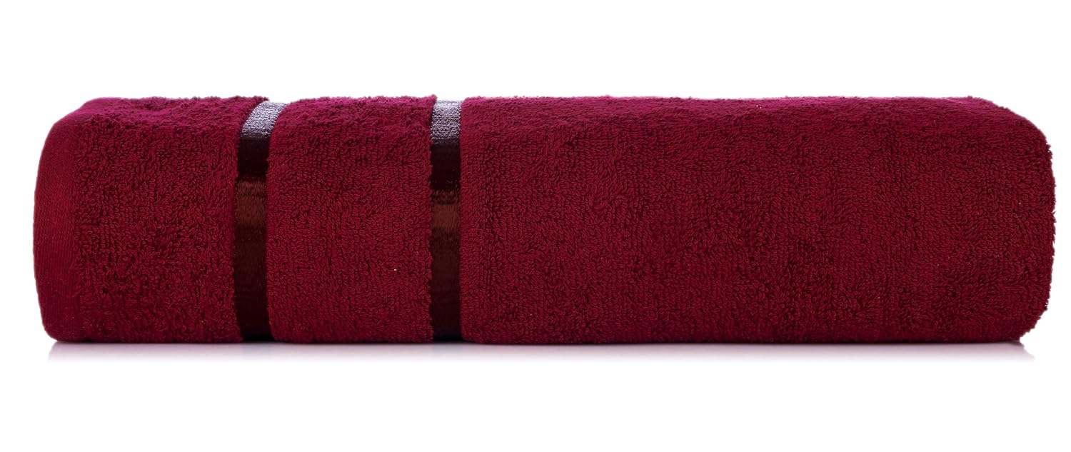 Casa Copenhagen Egyptian Cotton Ecstatic Hand Towel 740 Gsm (Burgundy)- 6 Pcs