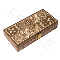 Fancy Shagun Cash Box Or Gaddi Box For Gifting Money On Wedding, New Born Baby, Ring Ceremony Pattern1pc, Material - Wood, Colour - Mahendi