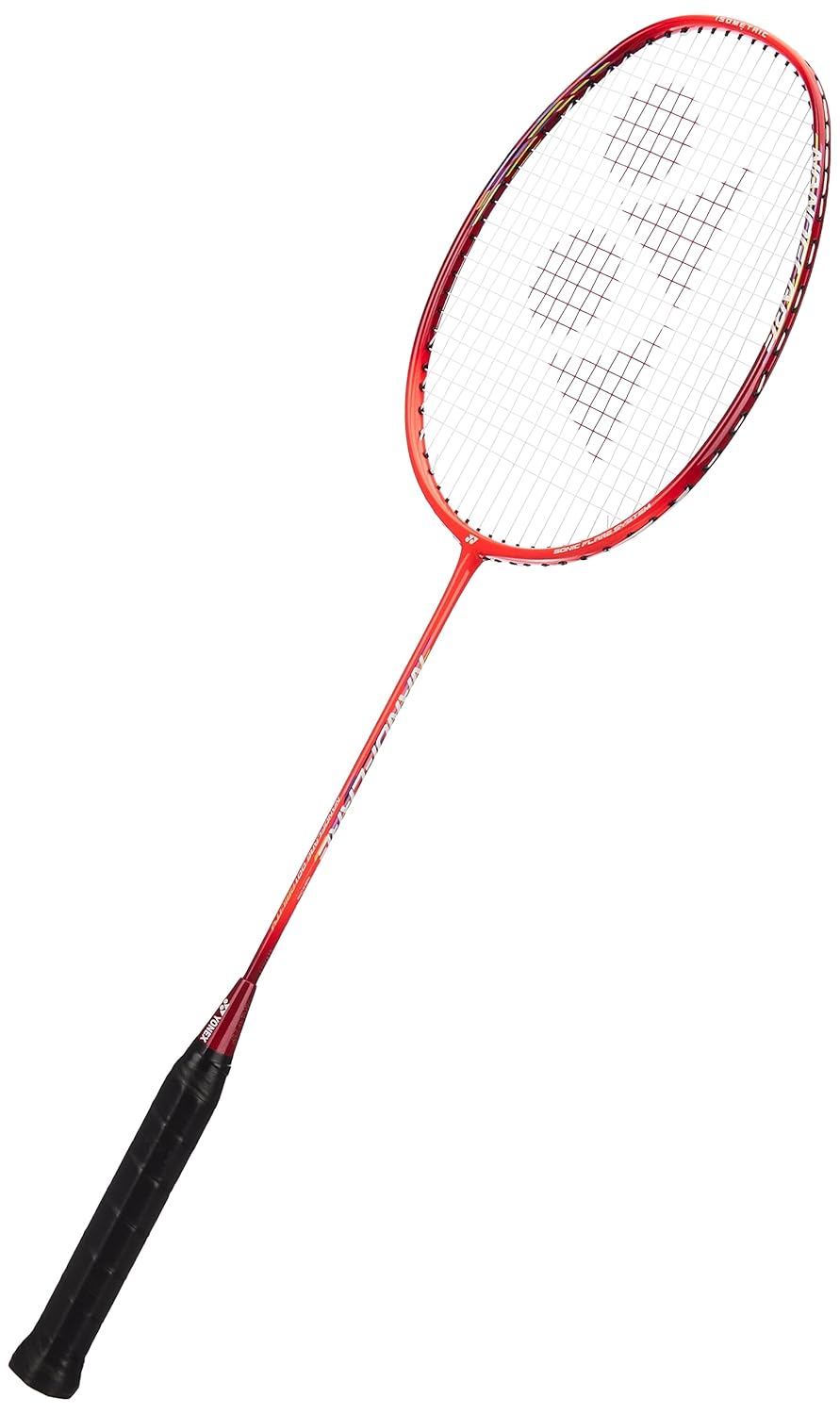 Yonex NANOFLARE 001 ABILITY Badminton Racquet, Colour - Red, Grip Size - 3 3/4 inches, Material - Graphite