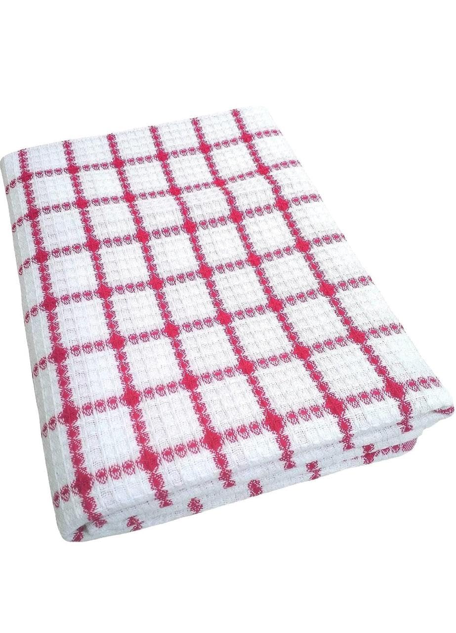 T Trendy Mart Cotton Bath Towels 400 Gsm Checkered Pattern, Quick Dry Towel | Pack Of 2