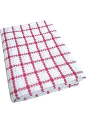 T Trendy Mart Cotton Bath Towels 400 Gsm Checkered Pattern, Quick Dry Towel | Pack Of 2