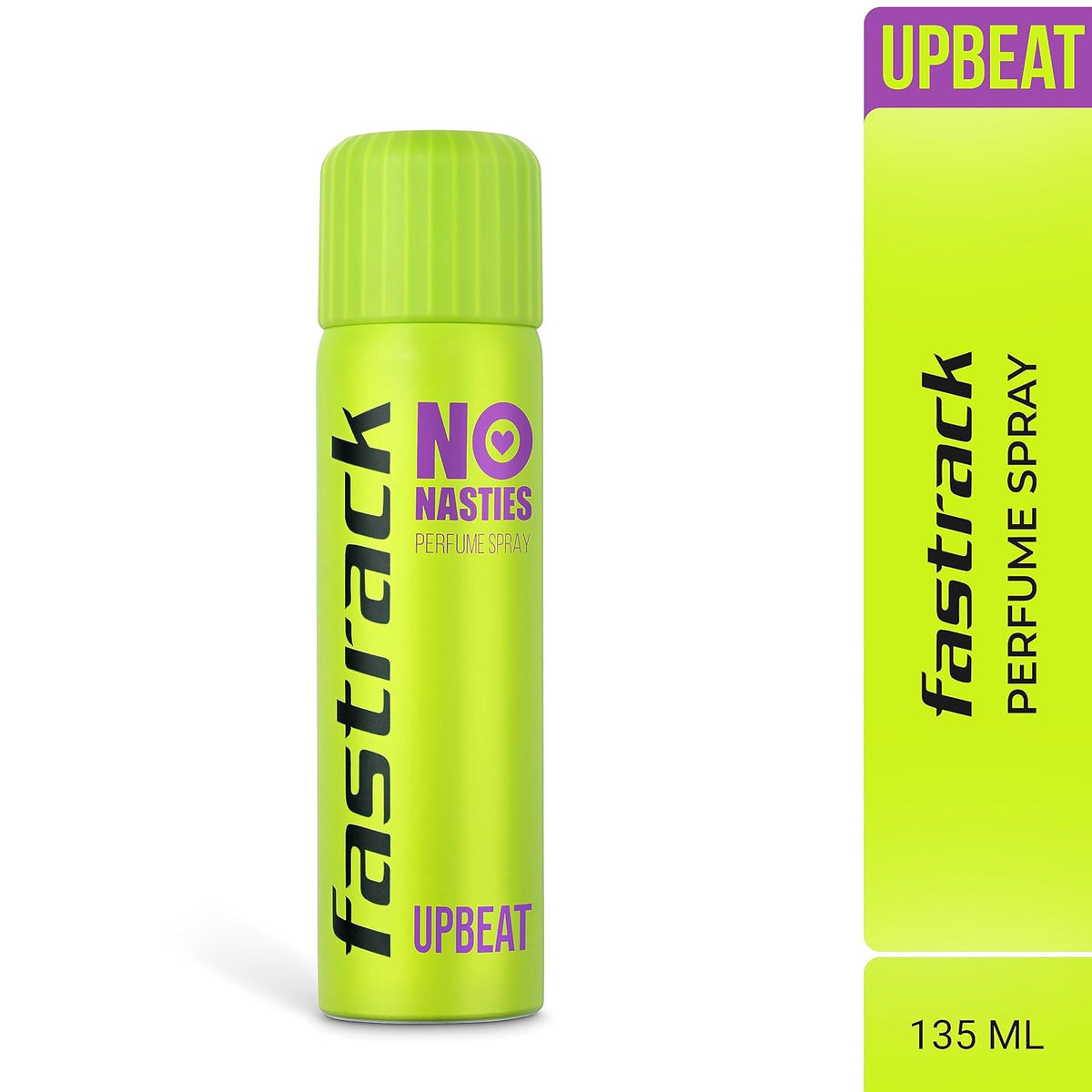 Fastrack No Nasties Upbeat Deodorant Perfume Spray 135ml 4.5 Fl.oz. Unisex Fragrance