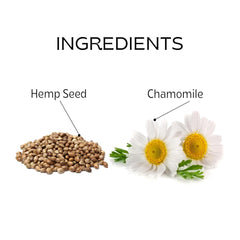 TE-A-ME Hemp Chamomile Calm Tea - Pack Of 3 X 25 Infusion Tea Bags | Chamomile Tea For Good Sleep - Caffeine Free, Biodegradable