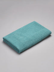 Spaces 100% Cotton Large Bath Towel 400 Gsm | For Men & Women Super Absorbent, Quick Dry, Ultra Soft Dobby Solid Design Towels Large Size (Dusty Turquoise)