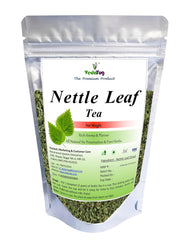 VedaYug Nettle Leaf Tea - 100gm, 3.5 Ounce | Treats Painful Muscles, Rich Aroma & Flavor - No Preservatives, No Additives