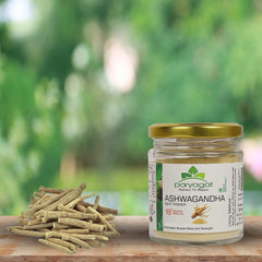 Paryagat Ashwagandha Root Powder 100% Pure Herbal Supplement For Stress Relief, Energy Boost & Immune Support | 100gm 0.2lbs Each Pack Of 2