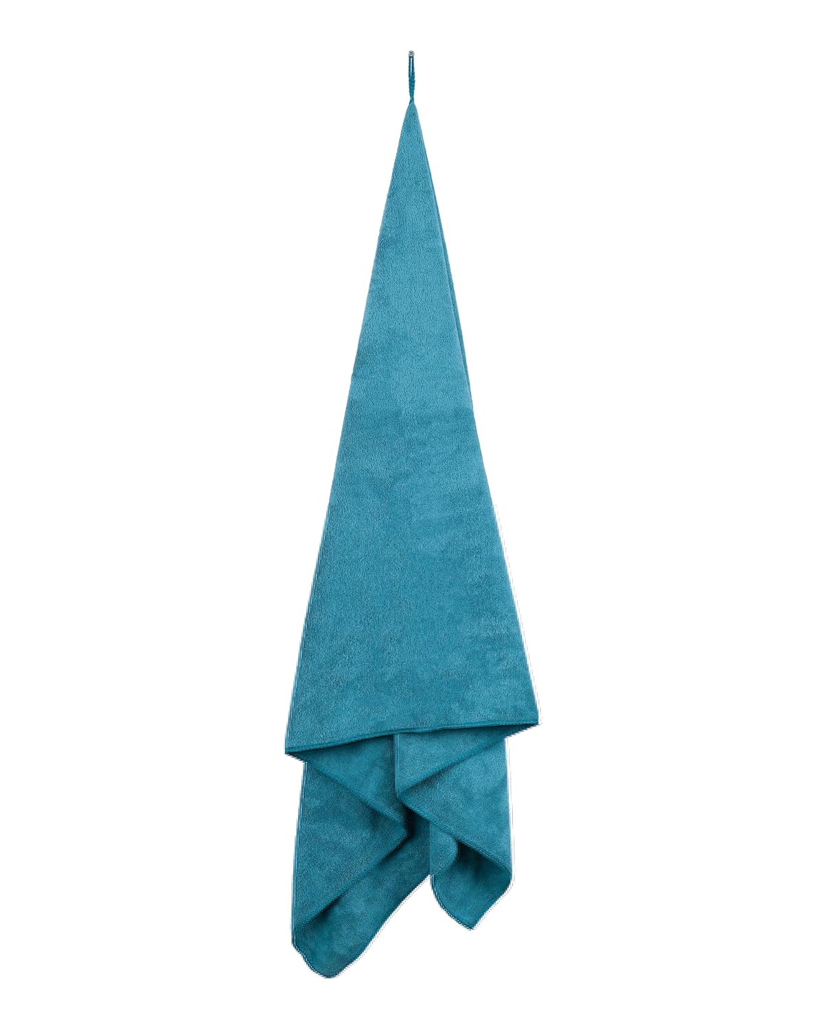 Fezora Microfiber Bath Towel 400 Gsm | For Men & Women Soft & Absorbent Weft Knitting Towels | Quick Dry Large Size Towel (Dark Blue & Pista) - 2 Piece