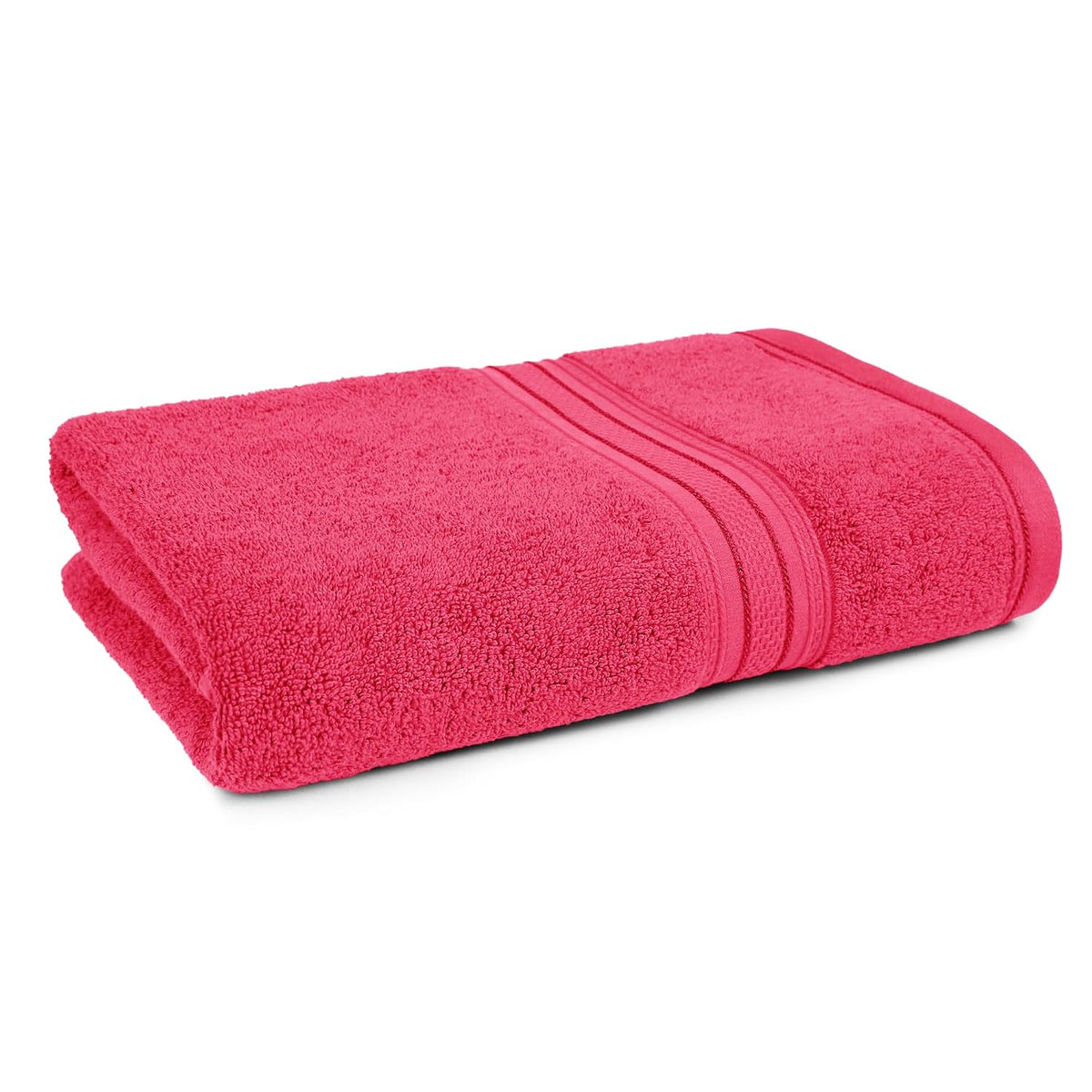 Mytrident Cotton Bath Towel 900 Gsm | For Men & Women Classic Towel 100% Cotton Bath Towel (Virtual Pink)