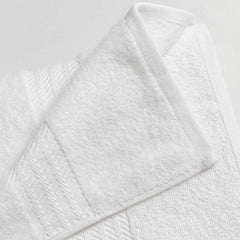 Ddecor Live Beautiful 100% Cotton Bath Towel 500 Gsm | Large Size Bath Towel Soft & Absorbent For Men & Women (White)
