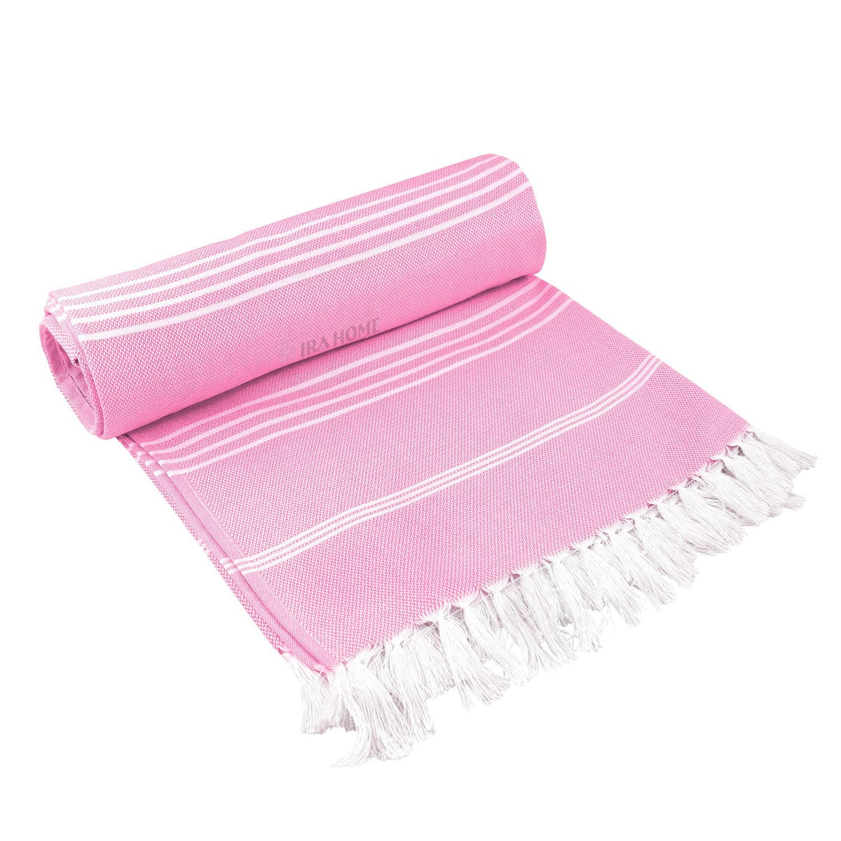 Ira Home 100% Organic Bamboo Bath Towel 350 Gsm | Ultra Soft, Quick Dry, Super Absorbent, Lightweight Bath Towel (Pink)