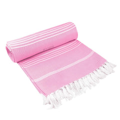 Ira Home 100% Organic Bamboo Bath Towel 350 Gsm | Ultra Soft, Quick Dry, Super Absorbent, Lightweight Bath Towel (Pink)