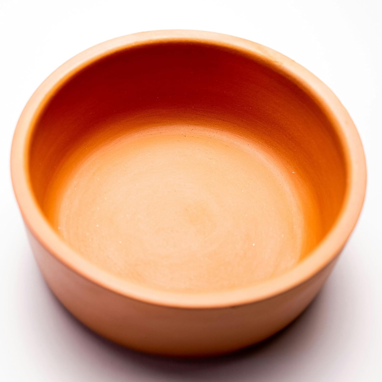 Exclusive Range Clay Serving Bowls Pack Of 2 - 1 Liters Each | Unglazed Terracotta Mud Clay Bowls For Soup Dessert Serving Yogurt