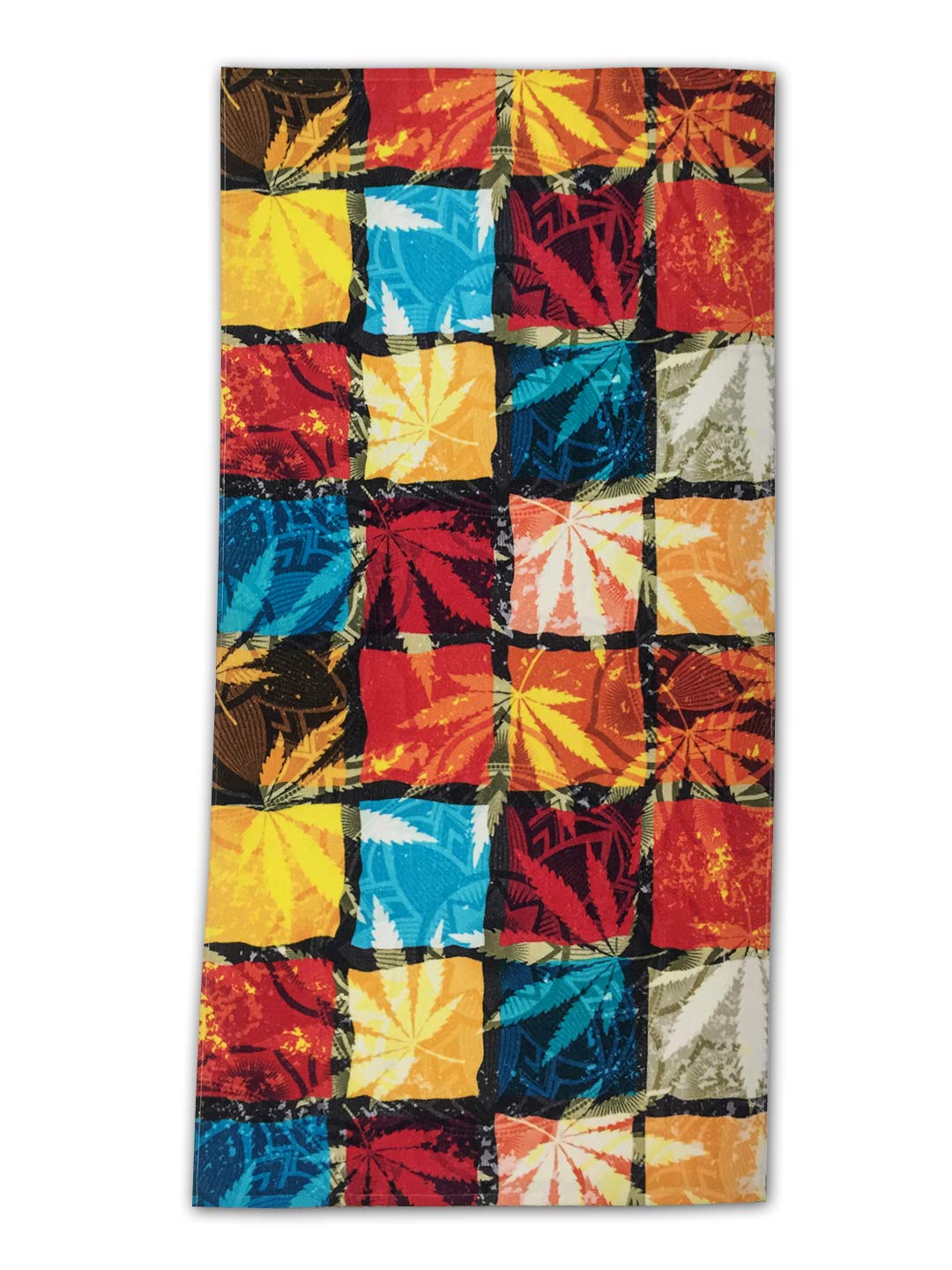 Athom Trendz Living Cotton Printed Bath Towel 300 Gsm (V1)