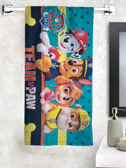 Athom Living Kids Soft Cotton Cartoons Digital Printed Bath Towel 300 Gsm (Paw Patrol)