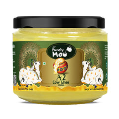 100% Pure Premium A2 Cow Ghee By AMP Purely Moo | Natural & Healthy Desi A2 Cow Ghee Perfect For Digestive Health | (250ml) 8.4 Ounce | Jar Pack