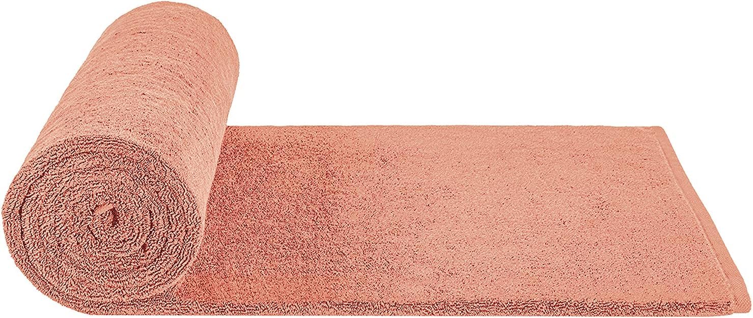 Elstone Home With Device Extra Large Premium Cotton Towel 700 Gsm | Ultra Soft & Super Absorbent Hotel & Spa Quality Towel (Pink)