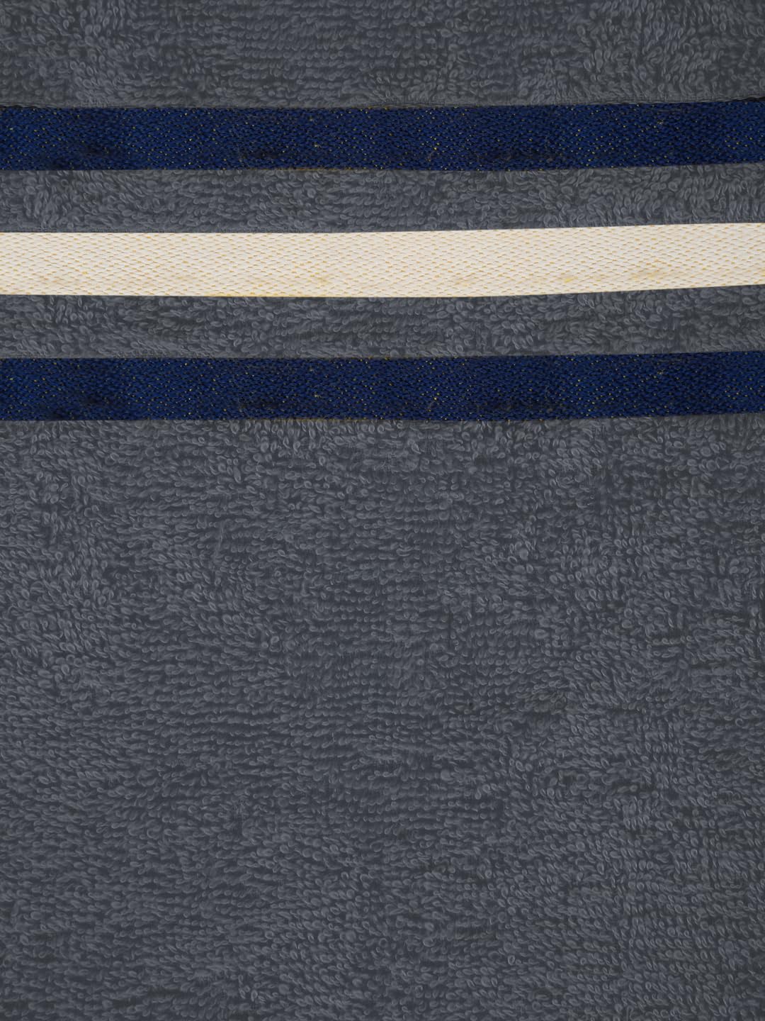 Cortina Cotton Ultra Soft 2 Bath & 2 Hand Towel 1400 Gsm (Grey) - 4 Pcs