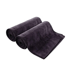 Maxoshine Microfiber Hand Towel 150 Gsm | Lint Free Napkins For Kitchen Wash Basin Gym Quick Dry & Soft Face Towel For Women & Men -Grey (Pack Of 2)