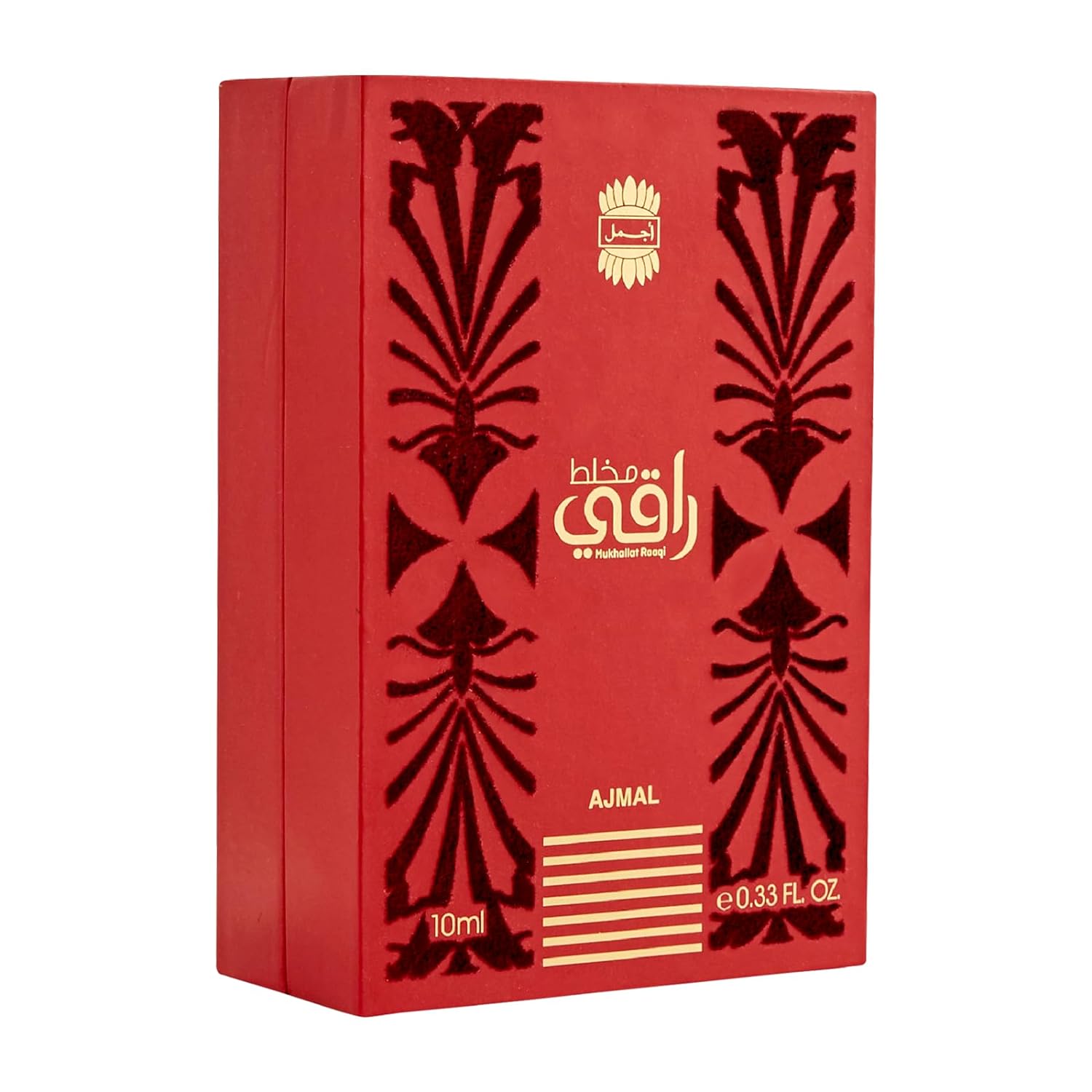 Ajmal Mukhallat Raaqi Concentrated Floral Perfume Free From Alcohol 10ml 0.3 Fl.oz. | For Unisex