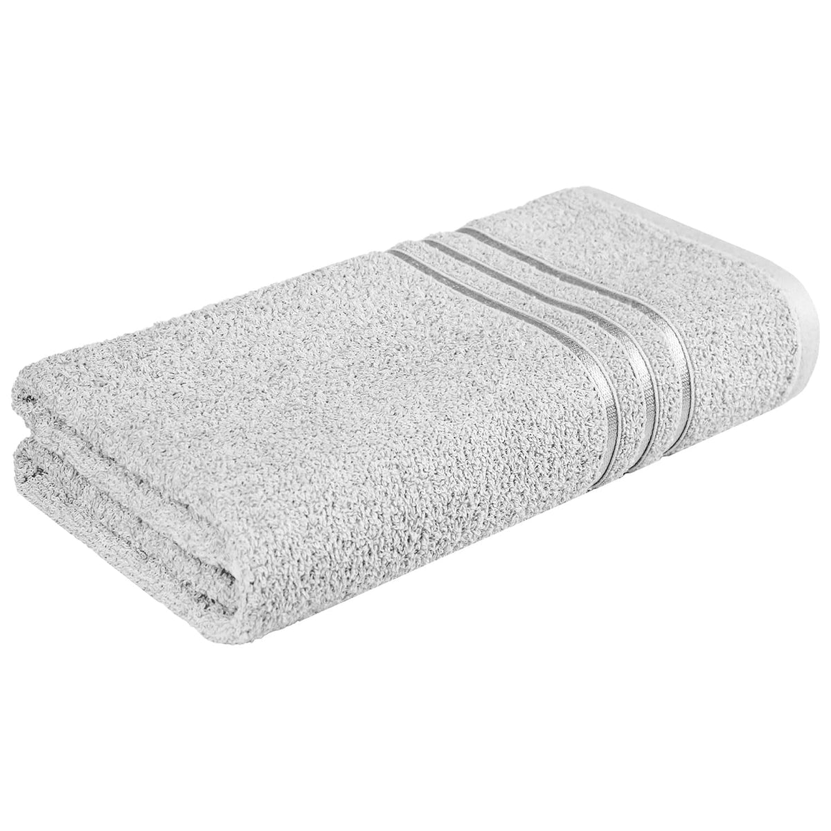 Home Elegance 100% Cotton Comfort Living Bath Towel 400 Gsm (Ice Grey)- Pack Of 1