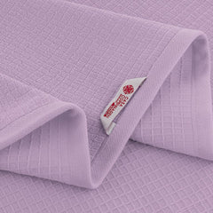 Casa Copenhagen Egyptian Cotton Exotic Hand Towel 400 Gsm (Purple Rose)- 2 Pcs