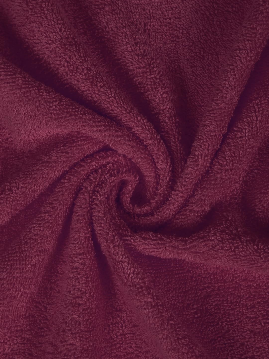 Cortina Cotton Ultra Soft 2 Bath & 2 Hand Towel 1400 Gsm (Maroon) - 4 Pcs