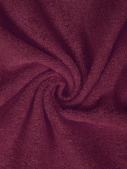 Cortina Cotton Ultra Soft 2 Bath & 2 Hand Towel 1400 Gsm (Maroon) - 4 Pcs