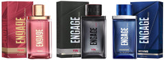 Engage Yang + Yin + Homme Eau De Parfum 90ml Each 3 Fl.oz. | Citrus And Woody | For Men & Women Combo Of 3