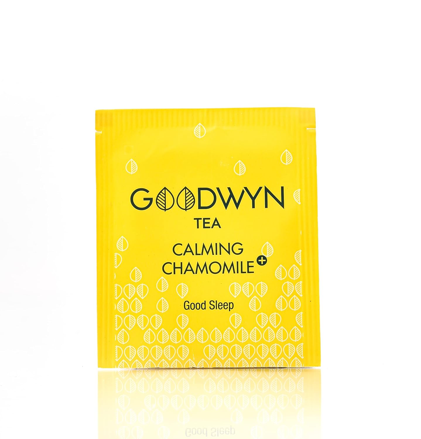 Goodwyn Calming Chamomile Herbal Tea - 100 Enveloped Tea Bags | Boosts Immunity, Relieves Stress - Handpicked & Farm Fresh Herbal Tea | Caffeine Free, No Preservatives