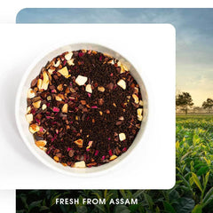 Teabox Chocolate Chai Tea - 250gm, 8.8 Ounce | Perfect For Relaxing Moments & Special Occasions - Indulgent Spiced Tea Blend With Rich Cocoa & Nutty Notes | Medium Caffeine Tea Leaf