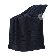 Roman Home Cotton Soft Bath Towel 500 Gsm (Black)