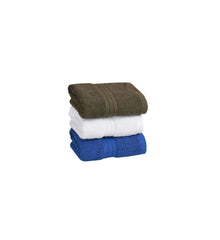 Pure Cotton Quick Dry Hand Towel 600 Gsm | Luxury Quality, Cotton Hand Towels For Home, Kitchen & Sports (Multicolor) - Pack Of 3