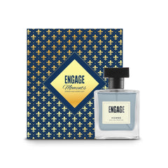 Engage Moments Luxury Eau De Parfum For Men 100ml 3.4 Fl.oz. | Fresh & Citrus Long Lasting Fragrance | Best Birthday Gift For Men