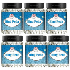 Mr. Mawaa Heeng Peda 1080gm, (180gm *6) | Asafoetida Flavoured Digestive Candy | Jar Pack