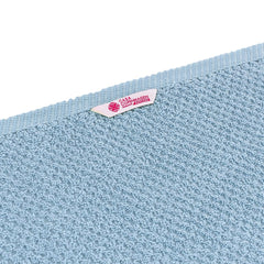 Casa Copenhagen Egyptian Cotton Waffle Large Size Bath Towel 500 Gsm (Dusty Blue)