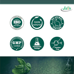 Jain Ashwagandha Powder, Provides Extra Energy, Stress Relief, Sound Sleep, Sugar Support & Immunity | 100gm 0.2lbs Each Pack Of 2