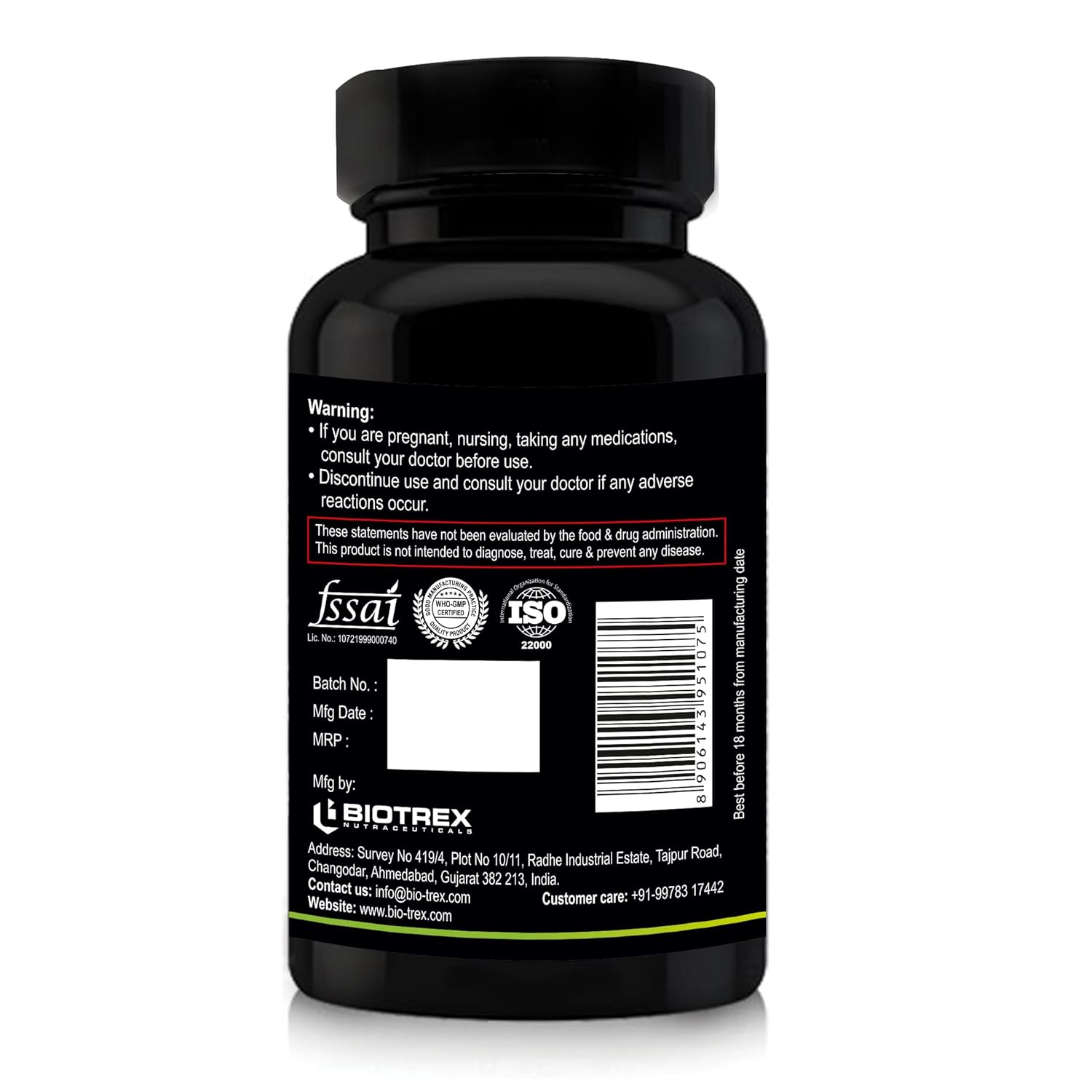 Nutriosys Garlic 500mg For Heart Health, Cholesterol Management & Weight Loss, Strengthen The Immune System | 90 Capsules 100gm 0.2lbs